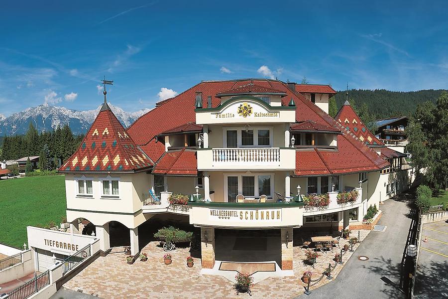 Wildgarten und Wellnesshotel Schönruh in Tirol