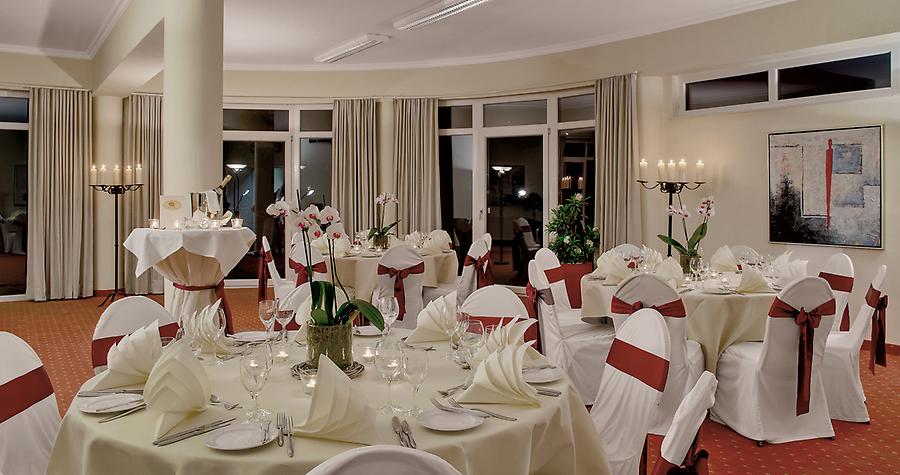 Weihnachtsstimmung und Hotel Villa Toskana in Baden-Württemberg