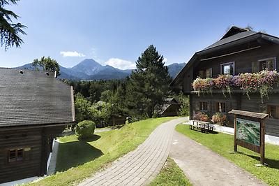 Seminarhotels und Gartenzugang in Kärnten – Natur direkt vor der Haustüre! Liebesgarten im Hoteldorf SCHÖNLEITN in Oberaichwald