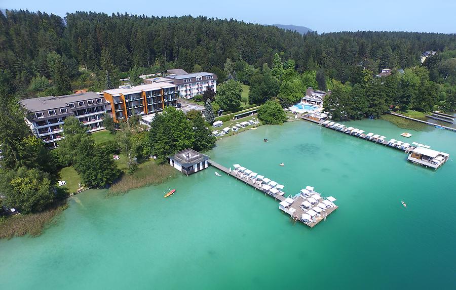 Lebensqualität und Amerika-Holzer Hotel Reso in Kärnten