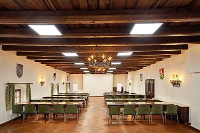 Einer von 10 Seminarräumen im Seminarhotel Schloss Weikersdorf in Baden