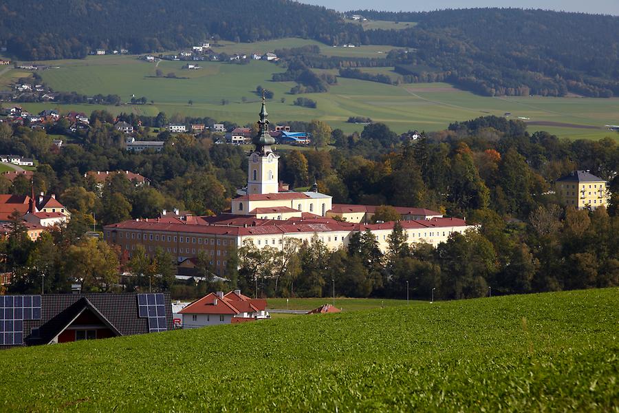 Traumgarten und Stift Schlägl in Oberösterreich