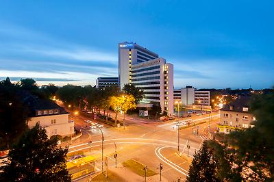Seminarhotels und Grenzstadt in Nordrhein-Westfalen – im Webers Hotel im Ruhrturm in Essen ist die Location das große Plus und sehr geliebt!