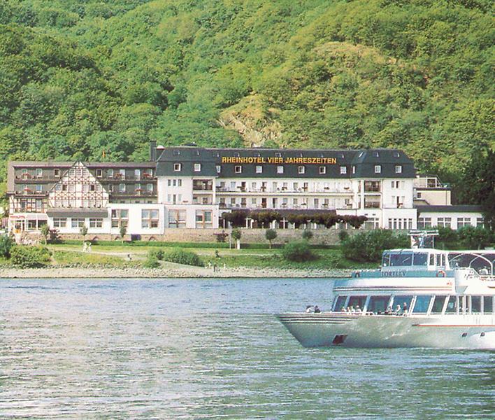 Terrassengarten und Rheinhotel 4 Jahreszeiten in Rheinland-Pfalz