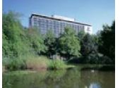 Ein Detail des Hotels Hilton Munich Park