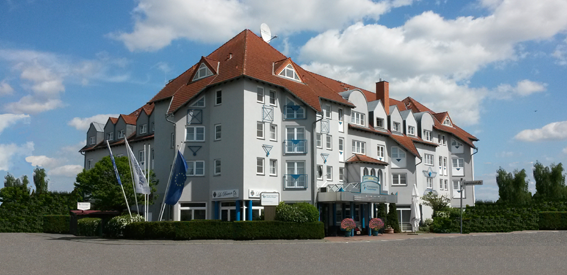 Busbahnhof und Hotel Rodgau in Hessen