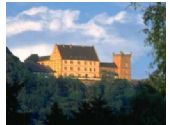 Ein Detail des Hotels Schloss Weitenburg