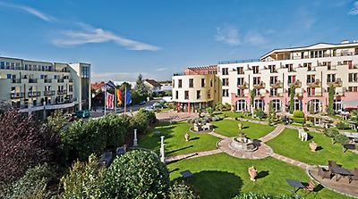 Seminarhotels und Rosengarten in Baden-Württemberg – Natur direkt vor der Haustüre! Hochseilgarten im Hotel Villa Toskana in Leimen