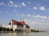 Ein Detail des Hotels Hilton Vienna Danube