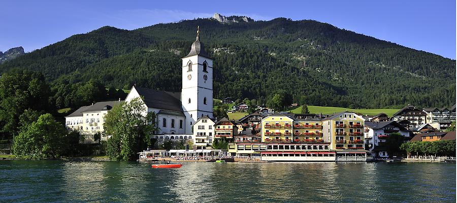 Seminarhotels und Bergblick in Oberösterreich
