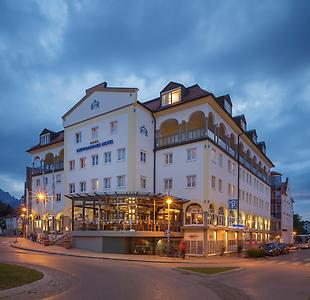 Seminarhotels und Bergstadt in Bayern – im Luitpoldpark-Hotel in Füssen ist die Location das große Plus und sehr geschätzt!