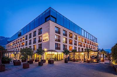Seminarhotels und Landeshauptstadt in Italien – im Hotel Therme Meran in Meran ist die Location das große Plus und sehr populär!
