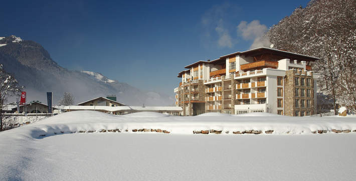 Ein Detail des Hotels Grand Tirolia Resort