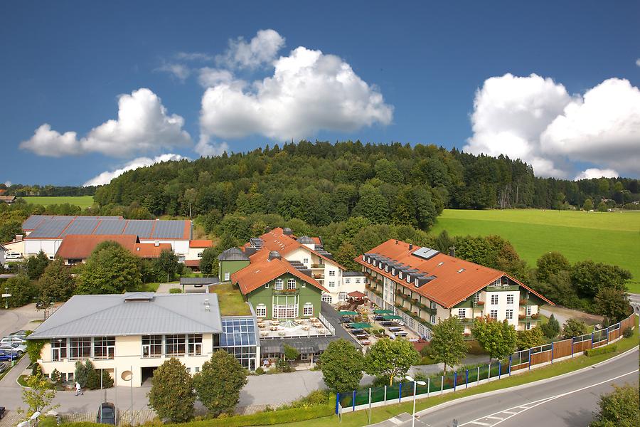 Seminarhotels und Bergstadt in Bayern