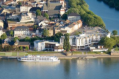 Seminarhotels und Bezirksstadt in Rheinland-Pfalz – im NH Bingen in Bingen am Rhein ist die Location das große Plus und sehr berühmt!