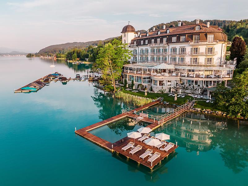 Seminargarten und Hotel Schloss Seefels in Kärnten