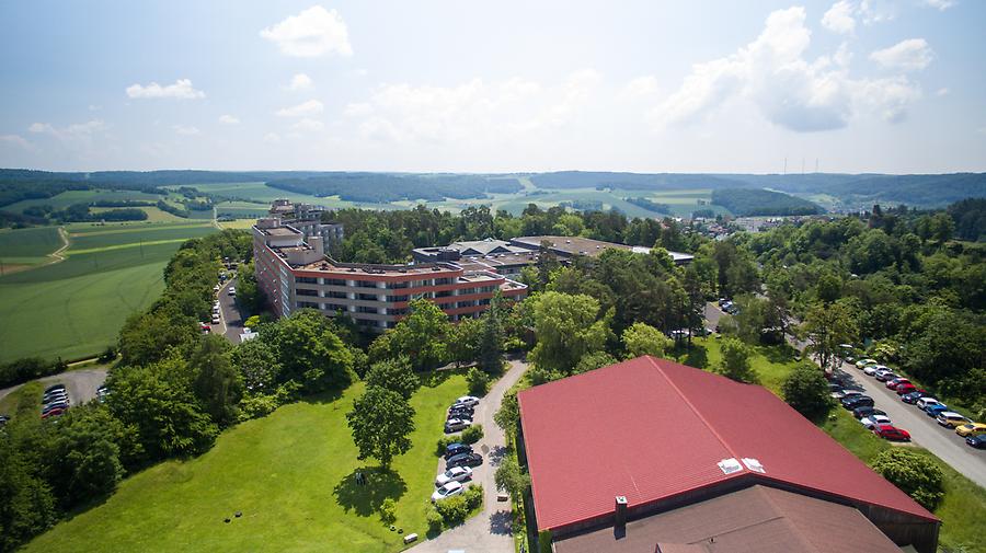 Hochseilgarten und Hotel Sonnenhügel in Bayern