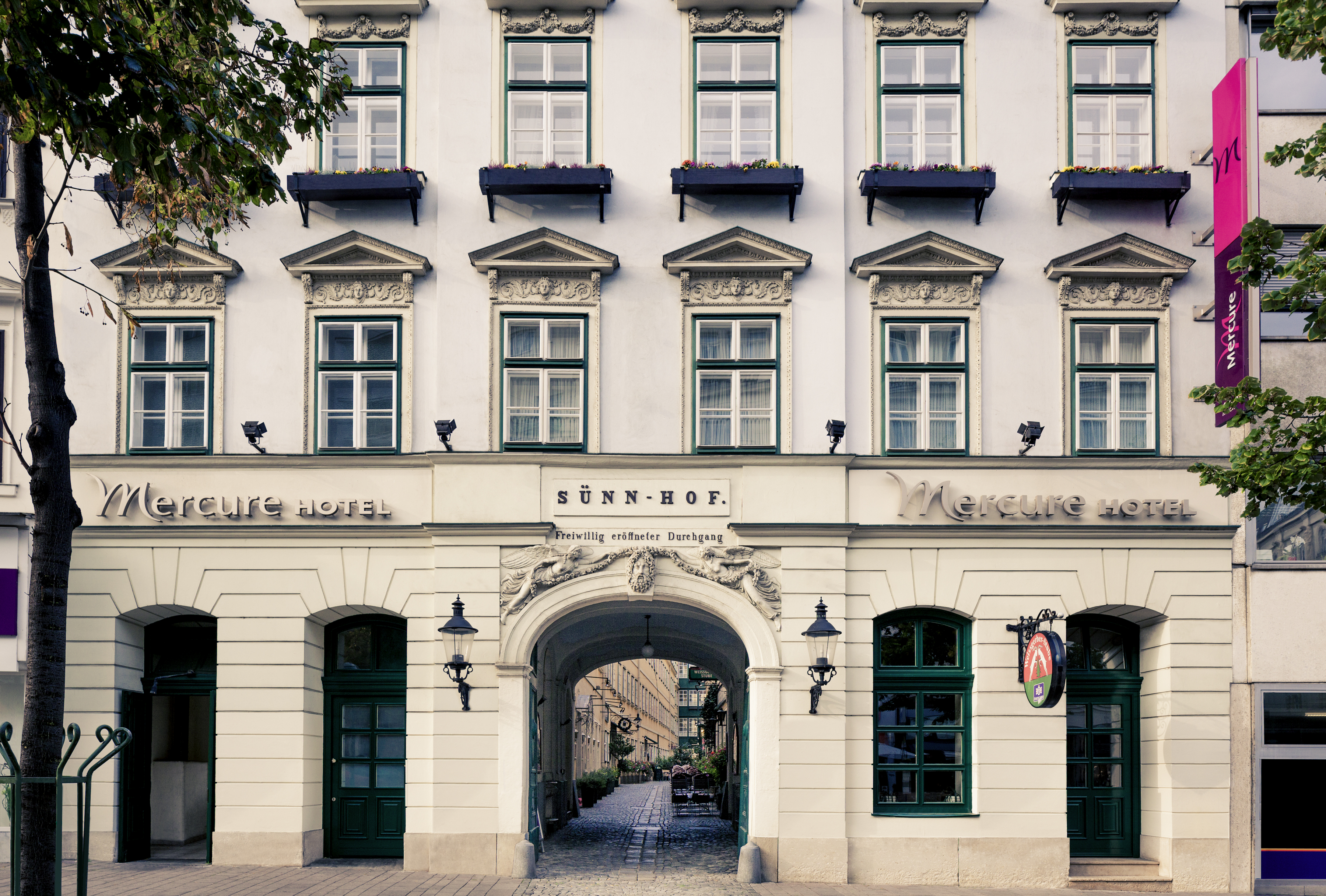 Einer von 4 Seminarräumen im Seminarhotel Mercure Hotel Biedermeier in Wien Landstraße
