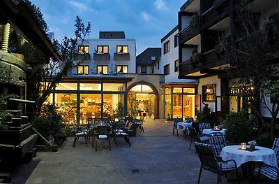 Seminarhotels und Barockgarten in Bayern – Natur direkt vor der Haustüre! Schlossgarten im Hotel Anker in Marktheidenfeld