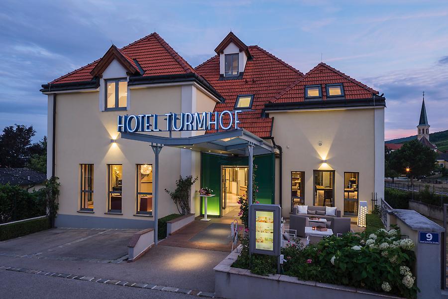 Wintergarten und Hotel Turmhof in Niederösterreich