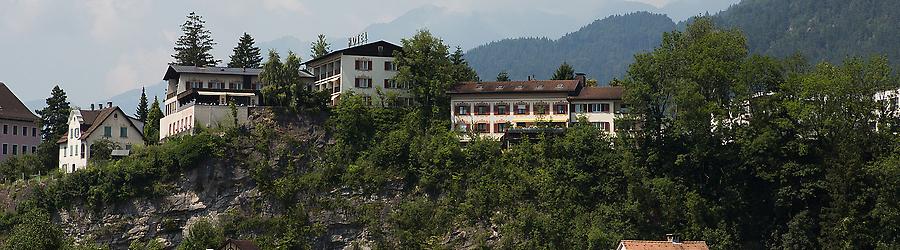 Hotelgarten und Schlosshotel Dörflinger in Vorarlberg