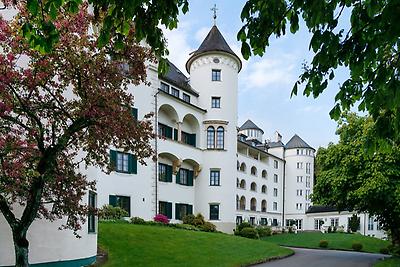 Seminarhotels und Gastgarten in der Steiermark – Natur direkt vor der Haustüre! Schanigarten im IMLAUER Hotel Schloss Pichlarn in Aigen im Ennstal