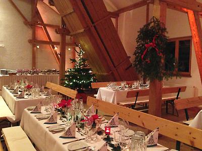 Seminarhotels und Weihnachtsfest in Bayern – hier sind zauberhafte Weihnachten garantiert! Weihnachtsbeleuchtung im Gut Georgenberg in Glonn