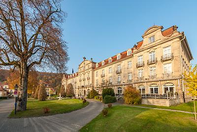 Seminarhotels und Traumgarten in Bayern – Natur direkt vor der Haustüre! Kurgarten im Dorint Bad Brückenau in Bad Brückenau