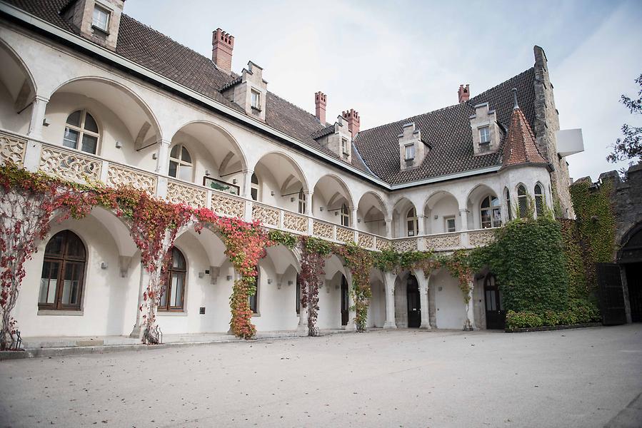 Stadtgarten und Schloss Rothschild in Niederösterreich