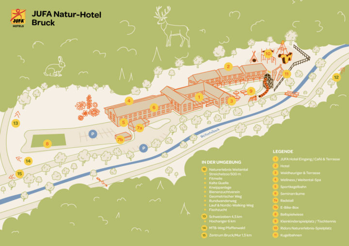  Seminarhotel JUFA Natur-Hotel Bruck